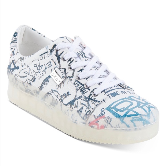 dkny graffiti sneakers